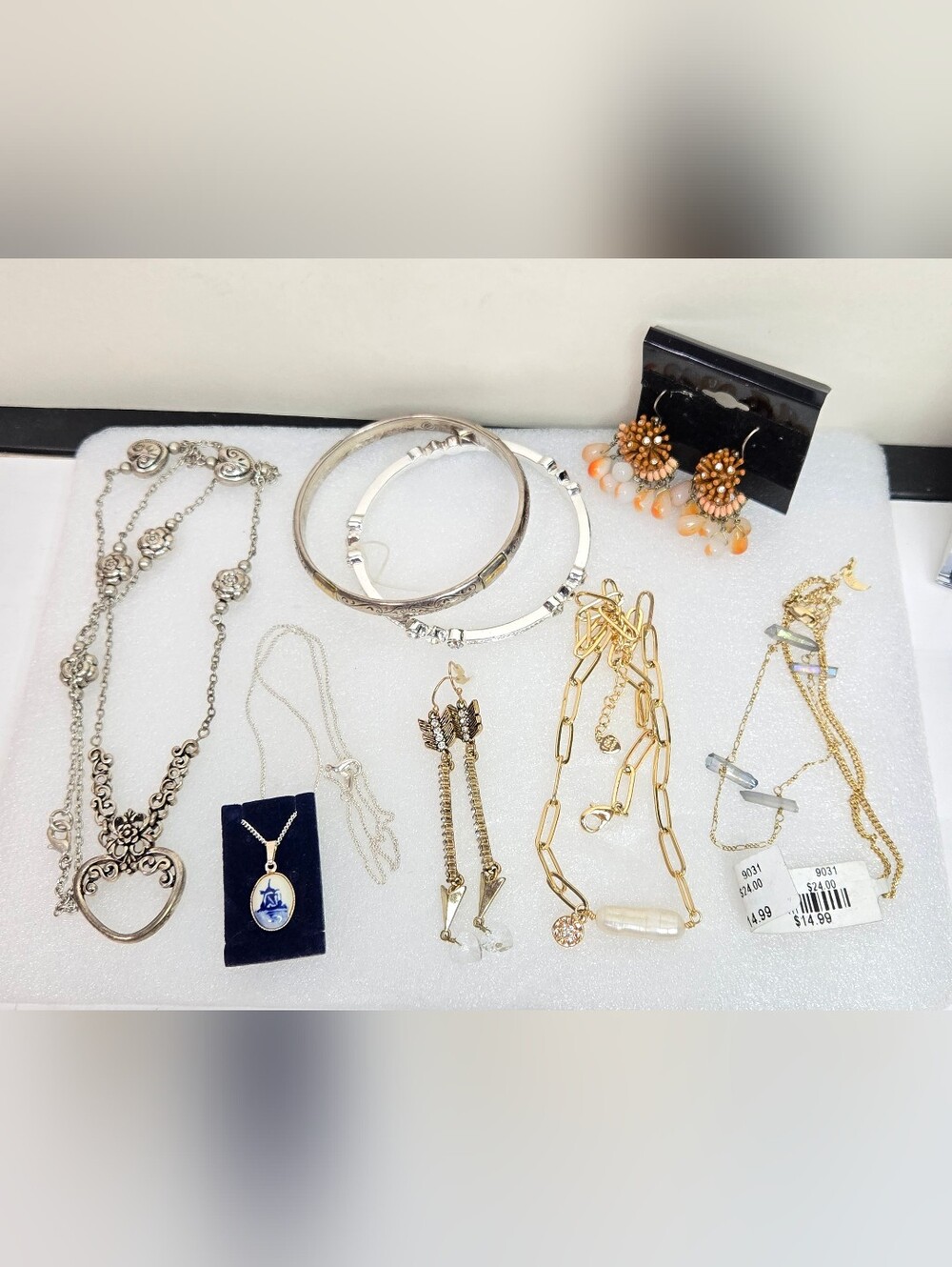 Brand Names Jewelry Lot, Bracelets, Necklace And Earrings  - Women Jewelry
